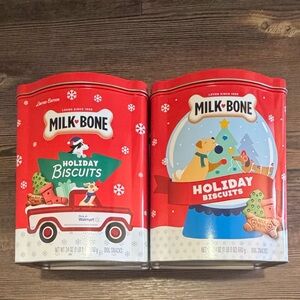 Milk~Bone Holiday Tins